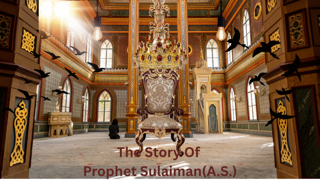 Discover The Story of Prophet Sulaiman A.S., the wise king blessed with divine knowledge, justice, and control over jinn, animals, and the wind.