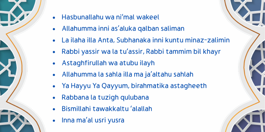 Find peace with Quranic duas for anxiety, depression, and fear. Discover how Islamic prayer can heal emotional pain and bring calm to your heart.